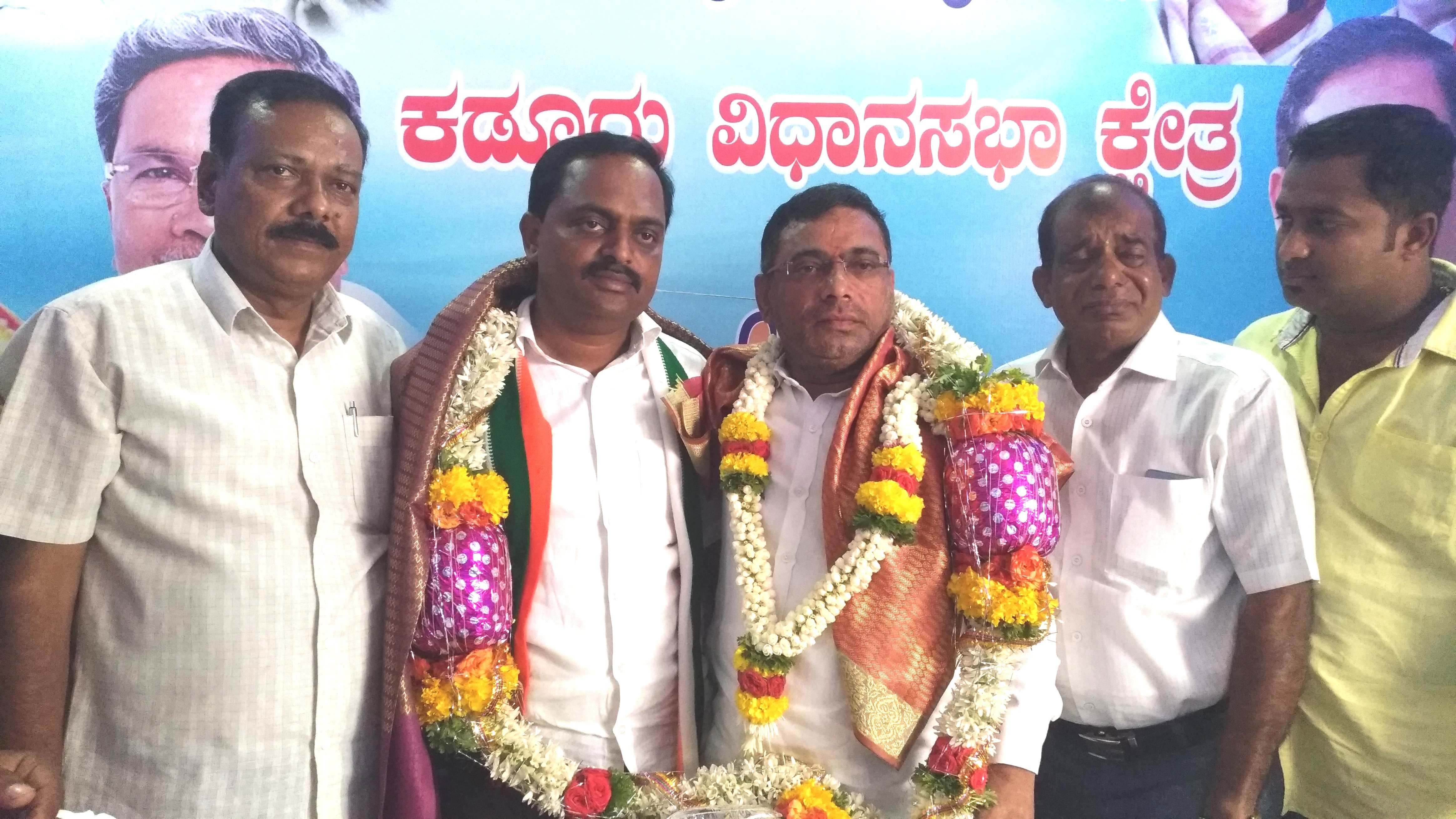 ಕಾಂಗ್ರೆಸ್ ವರಿಷ್ಟರ ಆದೇಶದಂತೆ ಚುನಾವಣಾ ಸ್ಪರ್ಧೆಯಿಂದ ಹಿಂದಕ್ಕೆ: ಕಾಂಗ್ರೆಸ್ ಬಂಡಾಯ ಅಭ್ಯರ್ಥಿ ಸಿ.ಎಂ.ಧನಂಜಯ್